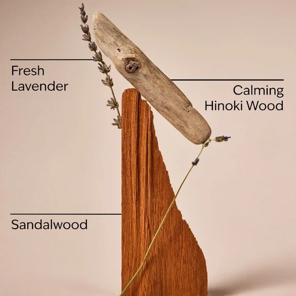 BBW Lavender & Hinoki Single-Wick Candle - Picture 3 of 8